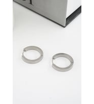 Kadın 316 L Paslanmaz Çelik 2 cm Halka Küpe