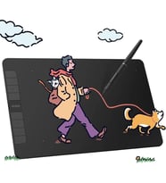 VEIKK Çizim Tableti VK640 8 Shortcut Keys