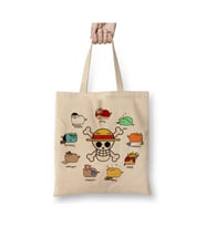 One Piece Cats Kediler Karakterler Beyaz Bez Çanta Uzun Saplı Alışveriş Çantası Plaj Çantası