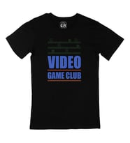 Mavi Video Game Club Siyah Tişört