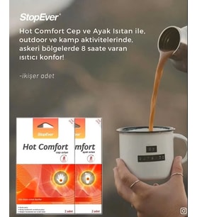 Hot-Comfort 8 Saat Etkili Ayak Isıtıcı Pad 6x2'li Paket