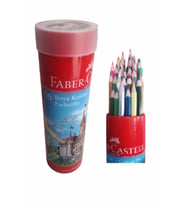 Kuru Boya 36 Renk Teneke Tüp Kuruboya Faber Castell Metal Tüp Kuru Boya 36 Renk (Karışık)