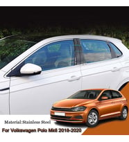 Volkswagen Polo Cam Çıtası Kromu Çerçeve Nikelajı Komple Mk6