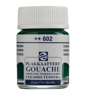 Talens Guaj Boya 16 ML Deep Yeşil (Koyu Yeşil) 602