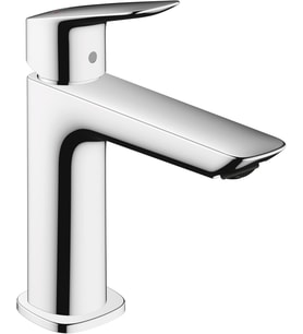 Hansgrohe Logis Fine Modern 1 Kulplu 1 Delikli 7 Inç Uzun Banyo Lavabo Bataryası Krom, 71253001