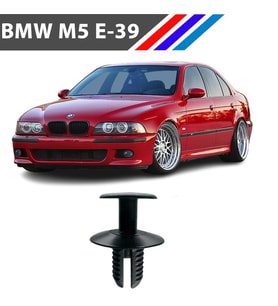 Bmw E39 Davlumbaz Klipsi 100Adetli Paket