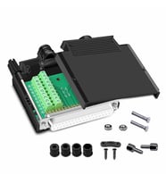 Kutulu DB25 to Dip Adaptör Dişi Terminal Soket 25 Pin D-Sub Paralel Port Haberleşme Uart DC 3V 5V
