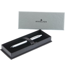Steelpen 430-6 3 Fonksiyonlu Tükenmez Kalem Mat Gümüş