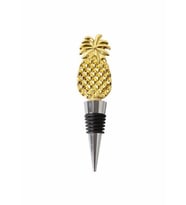 Porland Shiraz Altın Ananas Şişe Tıpası 12cm