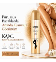 Sprey Bacak Fondöteni No:102 75 ml - Suya Dayanıklı Cilt Tonu Eşitleyici Spray On Leg Foundation