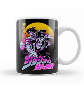 Jotaro Kujo 023 Kupa Bardak Porselen