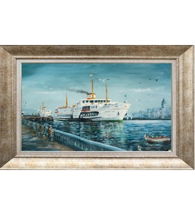 GÜMÜŞ ÇERÇEVELİ TABLO N1236