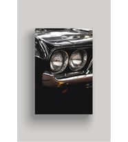 Nostaljik Klasik Otomobil Poster Modelleri - Klasik Seri 5 (Model 3)