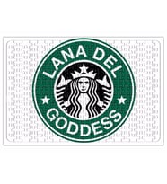 Lana Del Rey Goddess Branca Puzzle 240 Parça Yapboz
