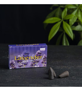 LAVENDER KOKULU KONİK TÜTSÜ (Karışık)