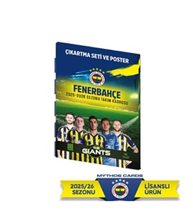 Mythos Fenerbahçe Poster ve Çıkartma Seti Lisanslı Ürün - 2 set