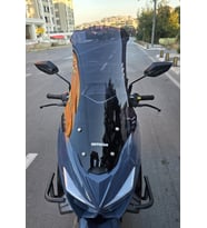 MOTOCAM Küba Newcity 50 Ön Cam 2023-2026 Model 75cm Siyah Renkli 4mm UZUN
