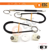 Seat Leon 1999-2006 Toledo 1998-2004 4/5 Kapı 1M0837461A İçin Elektrikli Ön Cam Kriko Tamir Seti