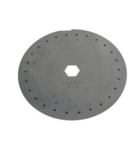 Havalı Mibzer Yağlık Ayçiçeği Ekim Diski Krom 304 Kalite 20x2.5 ( Somon-Beyaz-Nude)