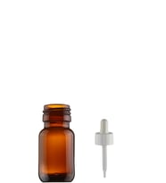 20ml kahverengi cam ecza şişesi plastik damlalıklı çubuklu, 12 adet, ecza şişesi, cam şişe, amber şişe,kozmetik şişe