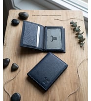 %100 Hakiki Deri Minimalist Dikey Küçük Model Kredi Kartlık Ve Cüzdan