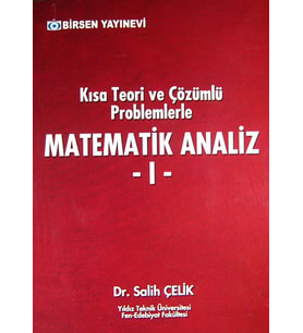 Matematik Analiz - 1: Kısa Teori Ve Çözümlü Problemlerle (Krem)