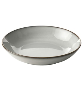 Çukur Tabak, Gri, 21 cm