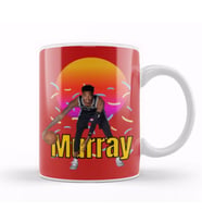 Dejounte Murray Vintage Art   Legend Basketball Gift Kupa Bardak Porselen