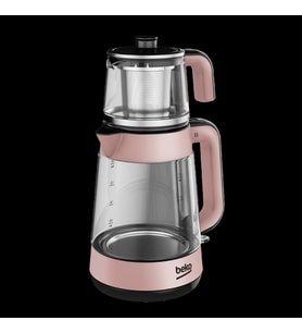 Beko CM 5964 R Floral Rose 1900 W Cam Demlikli Çay Makinesi