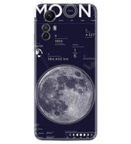 Xiaomi Redmi Note 12S Kılıf Resimli Desenli Baskılı Silikon Moon info 1424