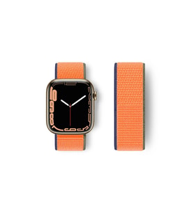 Watch 38Mm Hasırlı Cırtcırtlı Kordon - Lacivert-Tcu