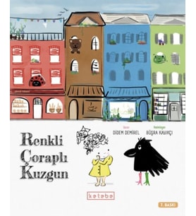 Renkli Çoraplı Kuzgun