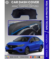 HONDA CITY (2020+) Torpido Örtüsü Ön Panel Göğüs Koruma Tam Uyum UV Koruma Kaymaz