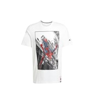 adidas Erkek  Beyaz  T-shirt M SPIDERMAN T-S JL5556