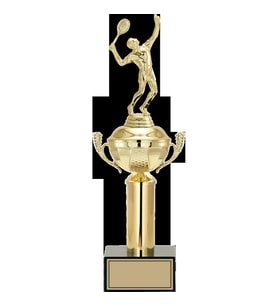 ODAK KUPA - Figürlü Kupalar - Tenis Erkek Figürlü Kupalar FG-048 C - 40 cm