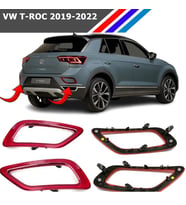 Otozet - VW T-Roc Arka Tampon Reflektörü Sol ve Sağ Takım 2019-2022 2GA945106C