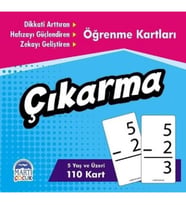 Öğrenme Kartları - Çıkarma