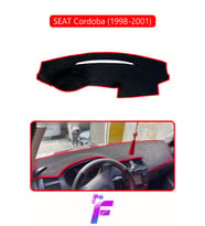 SEAT CORDOBA (1998-2001) Uyumlu Torpido Örtüsü Yansıma Önleyici Tam Koruma Hızlı Montaj K3