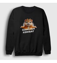 Presmono Unisex Siyah Oyun Hamster Kombat Sweatshirt 460877tt