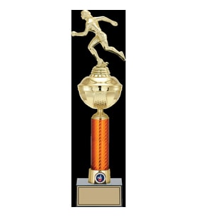 ODAK KUPA - Figürlü Kupalar - Atletizm Kadın Figürlü Kupalar FG-055 A - 46 cm