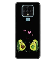Tecno Camon 16 18P Pova Pova 3 Pova Neo Kılıf Desemli Silikon Aşık Avokadolar 1642
