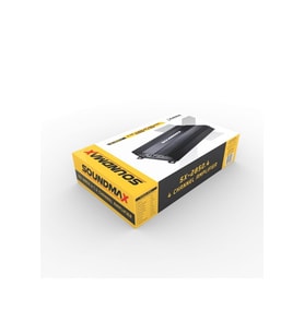 Soundmax SX-2850.4 2024 Yeni Seri 4 Kanal Oto Amfi 4ohm 4x60RMS-2ohm 4x90RMS (Siyah)