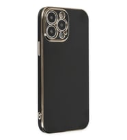 iPhone 14 Pro Max Kılıf Volet Silikon - Siyah
