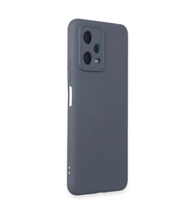 Note 12 5g Kılıf Nano İçi Kadife  - Gri