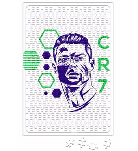 Cristiano Ronaldo CR7 Puzzle 240 Parça Yapboz
