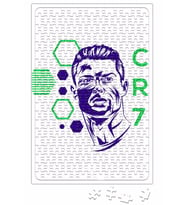 Cristiano Ronaldo CR7 Puzzle 240 Parça Yapboz