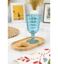 Allegra Aquamarin Kadeh Bardak - 450 ml Tekli Akrilik Malzeme - Cam Değildir Kırılmaya Dayanıklı