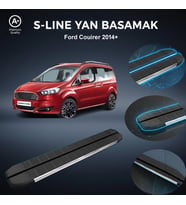 Ford Courier S-Line Premium Krom Yan Basamak  2014 Sonrası