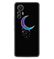 Xiaomi 12 Lite Kılıf Resimli Desenli Silikon Platinium Series Moon Star 1851