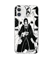 Iphone 11 Uyumlu Itachi Uchiha Tasarımlı Şeffaf Telefon Kılıfı